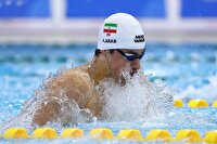 بازیهای آسیایی جوانان؛ عرب در ماده ۵۰ متر قورباغه ششم شد