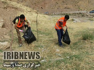 پاکسازی داخل غار هامپوئیل مراغه پاکسازی داخل غار هامپوئیل مراغه