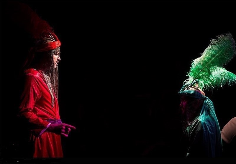 تعزیهخوانی دهه اول محرم در جوار آرامگاه سعدی تعزیهخوانی دهه اول محرم در جوار آرامگاه سعدی