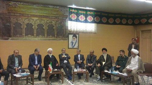 مراسم تودیع ومعارفه استانداران قدیم وجدید یزد