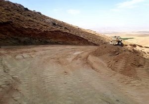 ساماندهی مسیر دسترسی به غار قلعه کرد آوج