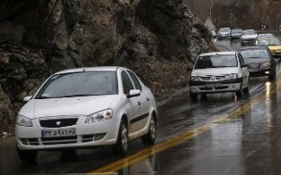 لغزندگی جاده های مازندران، رانندگان با احتیاط رانندگی کنند