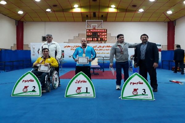 درخشش وزنه برداران کاشمری در مسابقات پاراوزنه برداری کشور