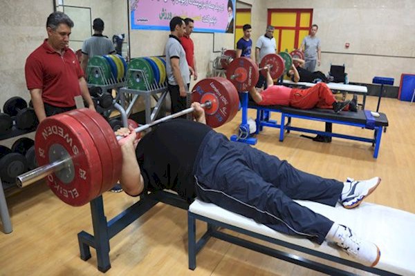 برگزاری اردوی تیم ملی وزنه برداری جانبازان و معلولین