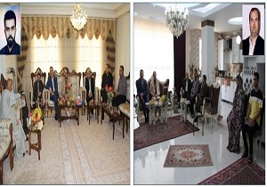 دیدار با خانواده شهدای صدا و سیمای مرکز قزوین
