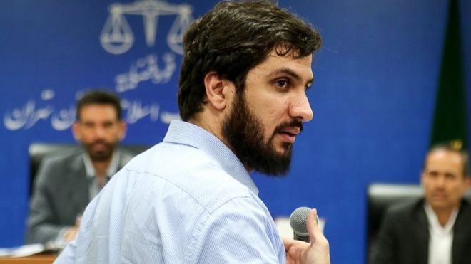 هادی رضوی در زندان است