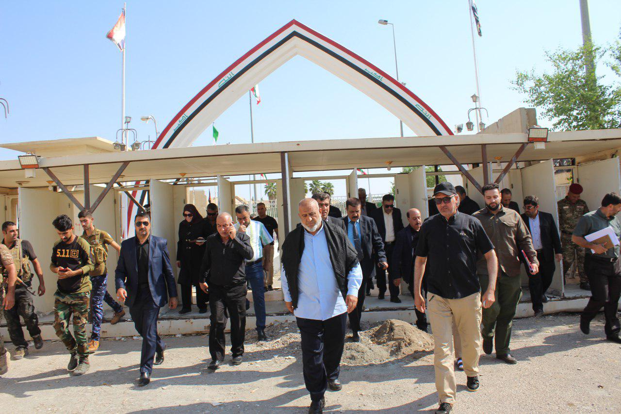 دیدار مسؤلان ایران و عراق در مرز منذریه