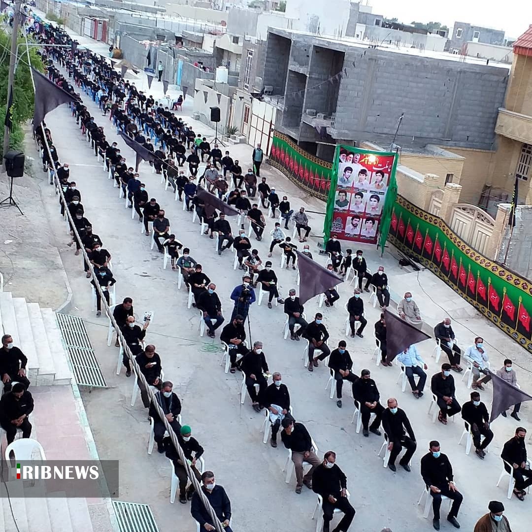 عکس/ عزاداری تاسوعای حسینی در استان بوشهر