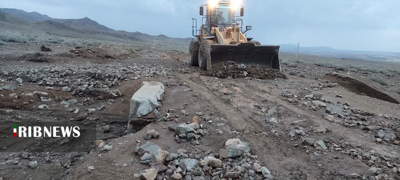 سیلاب در سه روستای شهرستان زرندیه
