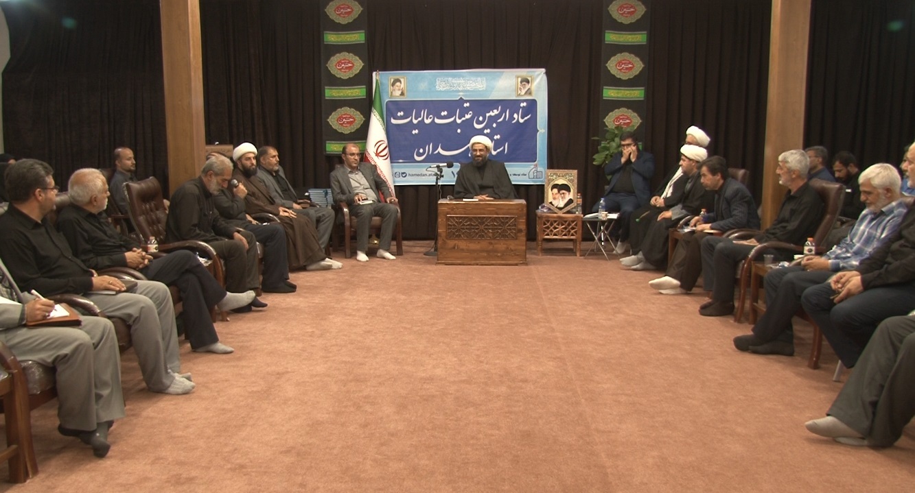 دیدار اهالی رسانه استان همدان با امام جمعه همدان