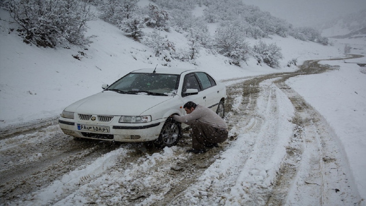 تردد در مناطق کوهستانی گلستان با زنجیرچرخ امکان پذیر است