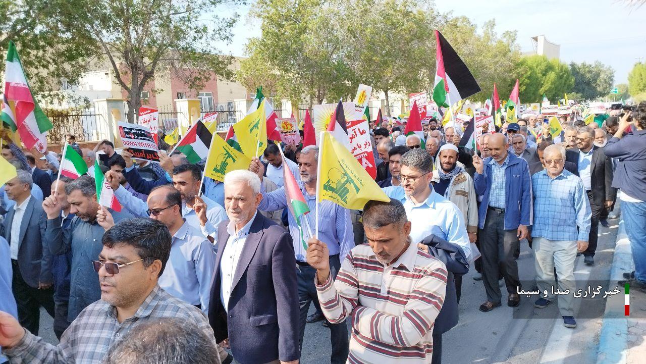 راهپیمایی جمعه خشم نمازگزاران بوشهری برگزار شد