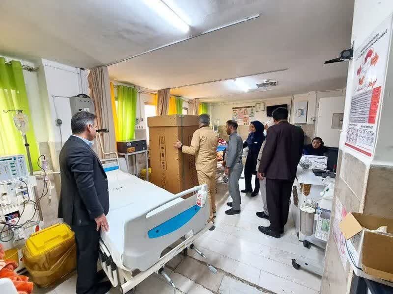 اهدای دستگاه دیالیز ۱٫۵ میلیاردی به بیمارستان خدابنده اهدای دستگاه دیالیز ۱٫۵ میلیاردی به بیمارستان خدابنده