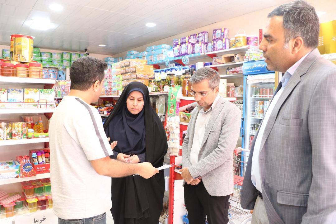 بازدید میدانی سخنگوی طرح ملی کالابرگ از فروشگاه‌های هرمزگان
