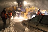 هشدار نسبت به کولاک شدید و یخبندان در محور‌های کوهستانی استان همدان