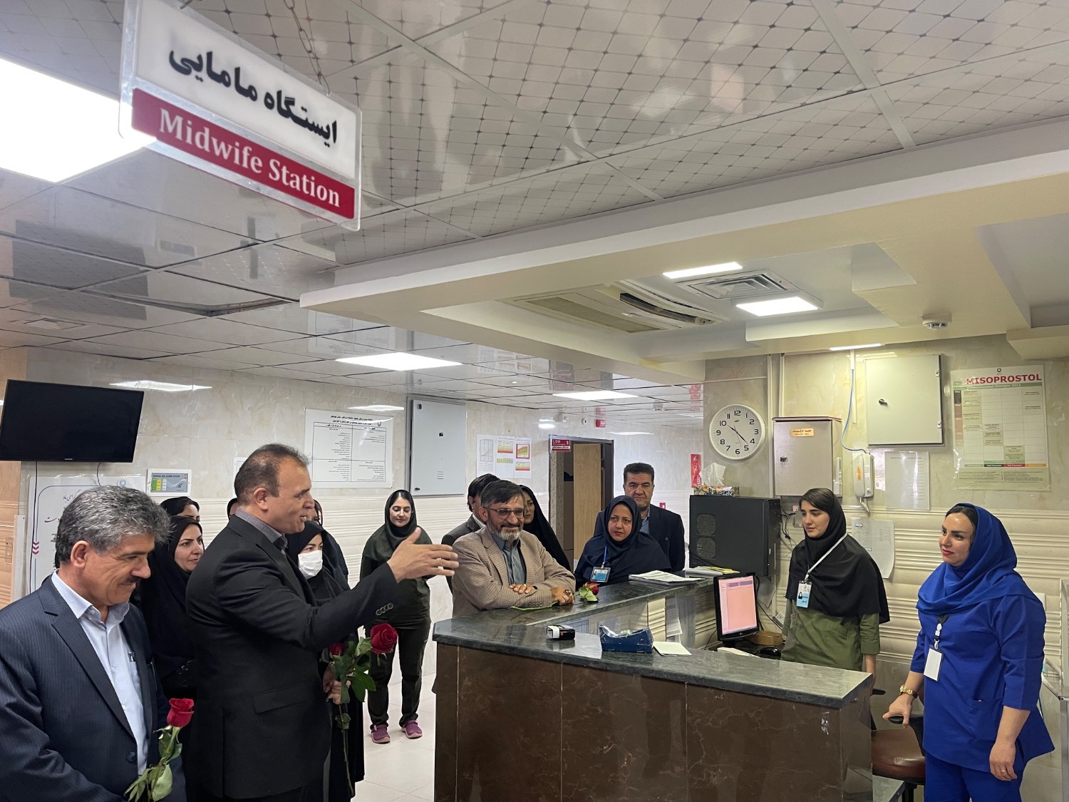 تقدیر از کارکنان بخش زایشگاه بیمارستان امام سجاد یاسوج تقدیر از کارکنان بخش زایشگاه بیمارستان امام سجاد یاسوج