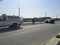 برخورد تیبا با پراید در محور ارومیه-تبریز ۶ مصدوم برجای گذاشت 