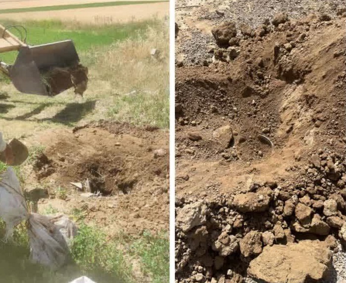 انسداد ۳ حلقه چاه غیر مجاز در شهرستان بوکان 