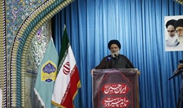 تا آخر ایستاده اییم و از دست آورد بزرگ هسته ایی دفاع می‌کنیم