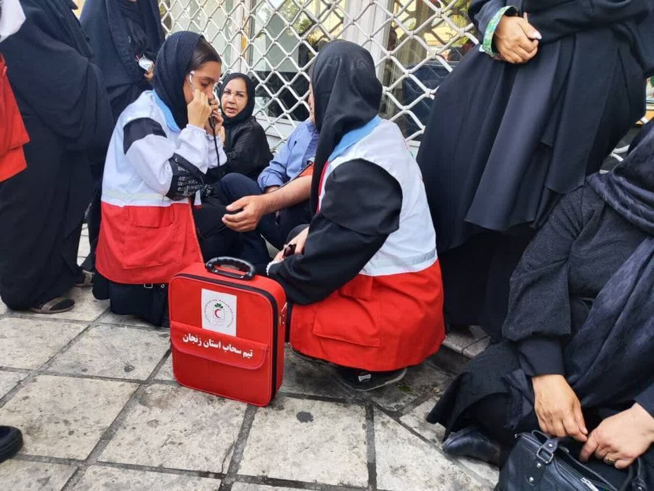 هلال‌احمر زنجان آماده ارائه خدمات امدادی به عزاداران حسینیه اعظم