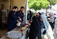 فعالیت ۹ موکب خدمت‌رسان در حریم حرم مطهر رضوی