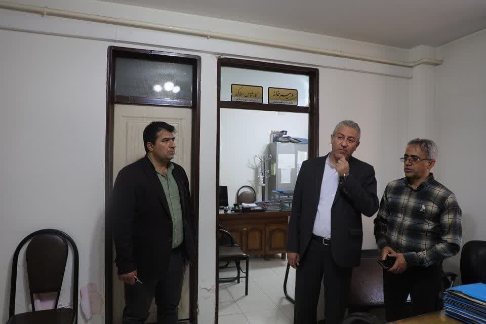 ساماندهی فضای اداری ساختمان اداره راه و شهرسازی پیرانشهر 