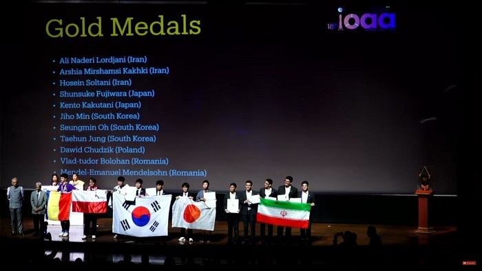 ایران قهرمان المپیاد نجوم و اخترفیزیک جهان شد