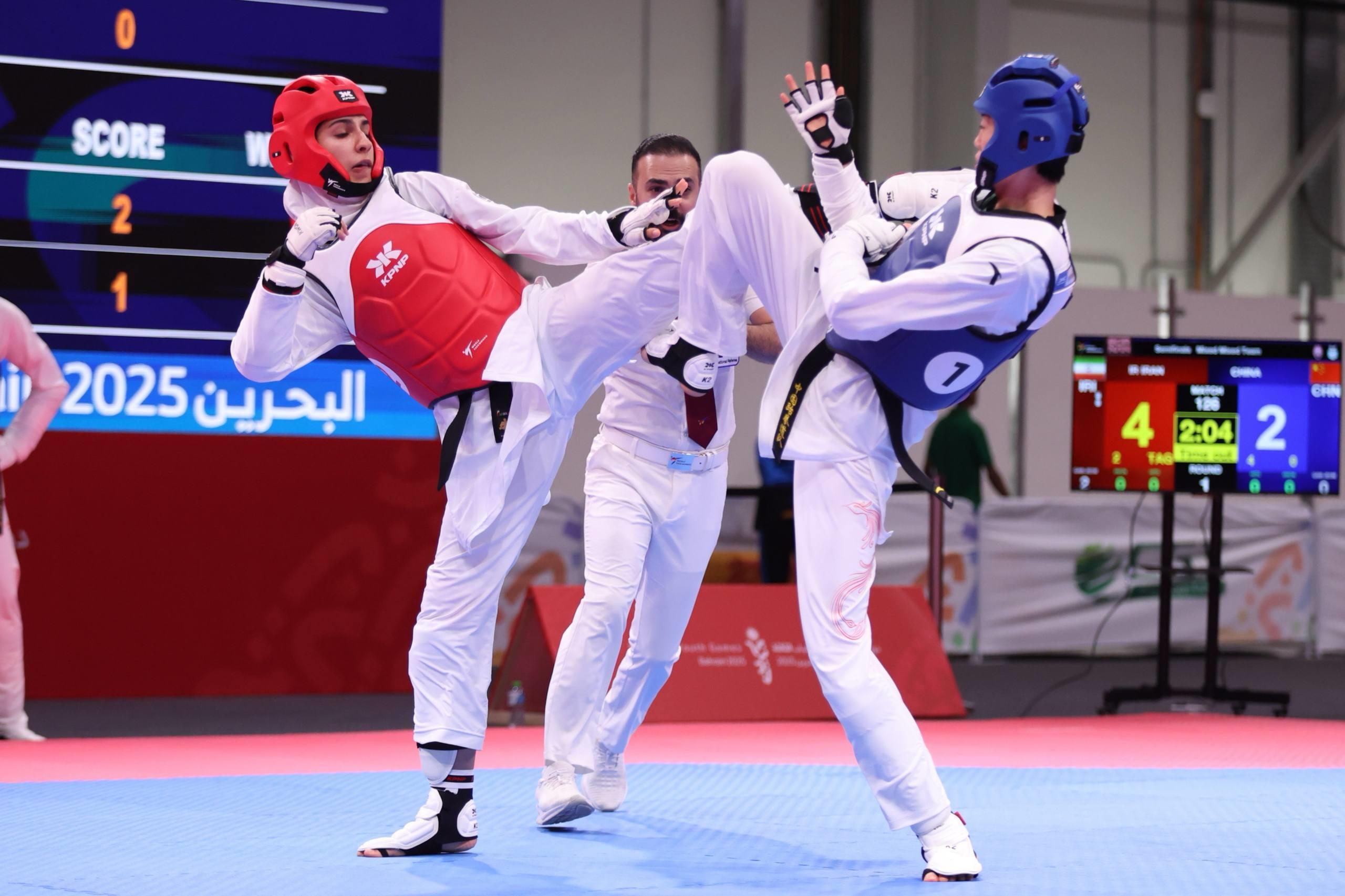 برنز تیمی تکواندو به ایران رسید