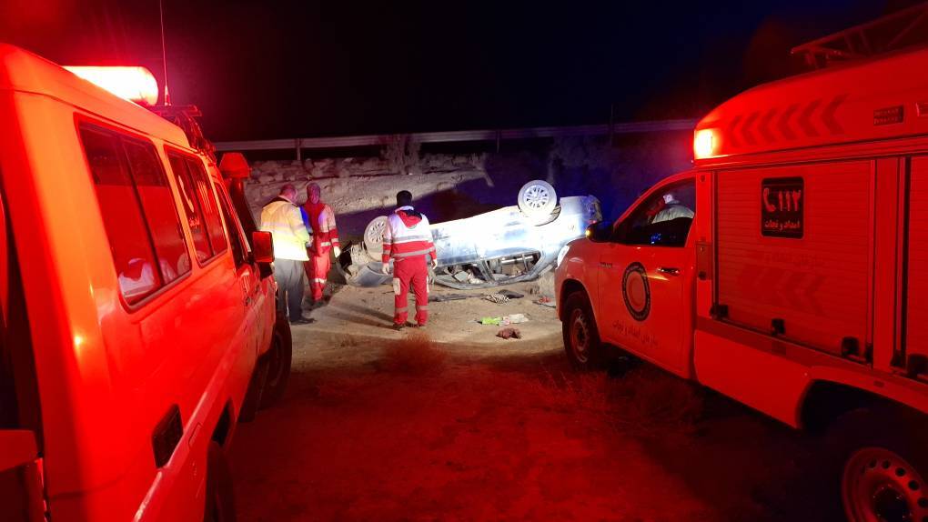 واژگونی مرگبار سمند در میامی