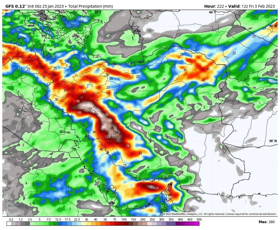 هشدار درباره ورود سامانه بارشی جدید از سه شنبه به خوزستان