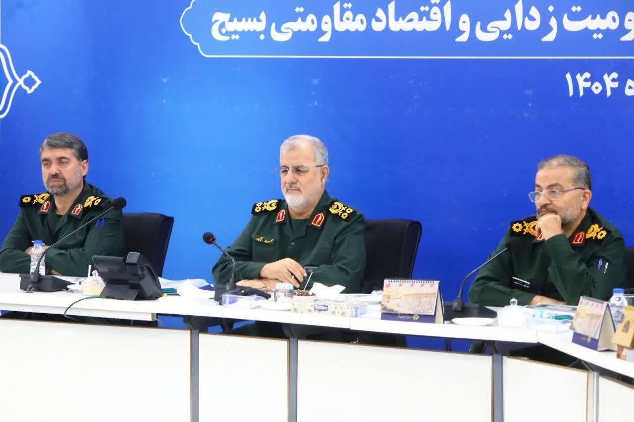 *** بسیج از روز اول جنگ ۱۲ روزه تا یکماه و نیم بعد از آن هم پای کار بود